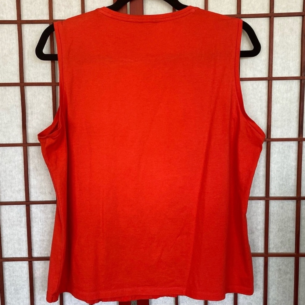 Ann Taylor Ruffle Front Shell - Picture 2 of 7